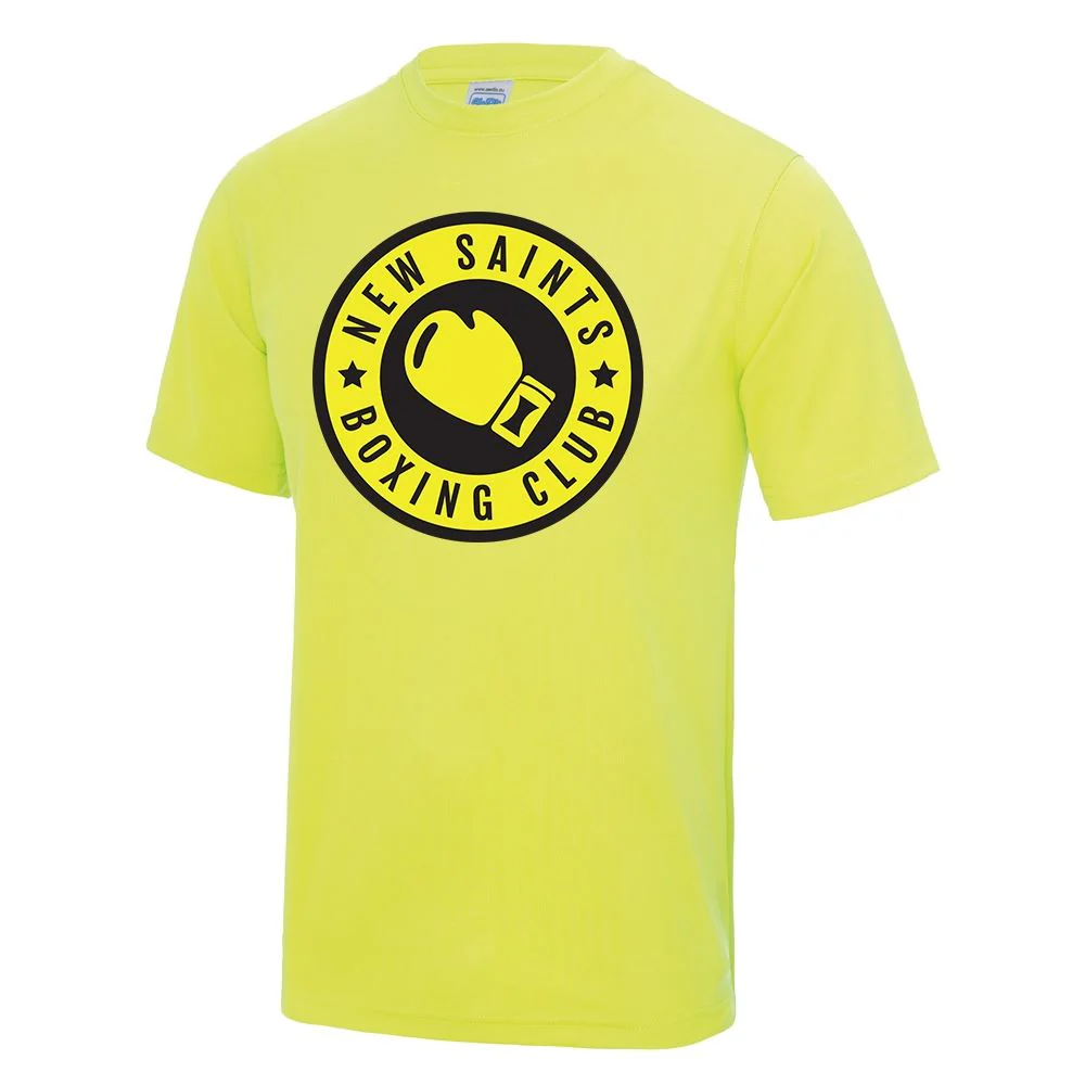 New Saints Boxing Club Kids Poly T-Shirt - Image 2
