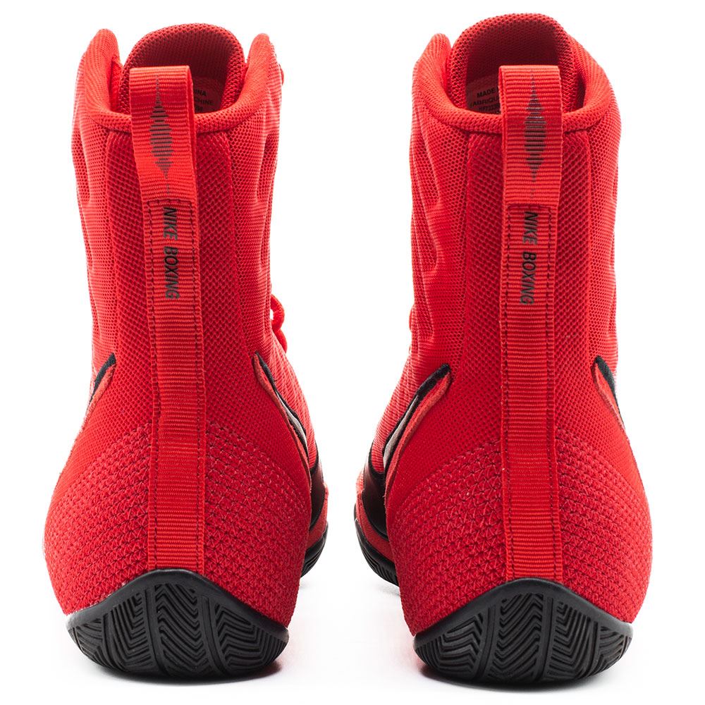 NIKE MACHOMAI 3 BOXING BOOTS - RED/BLACK - Image 3