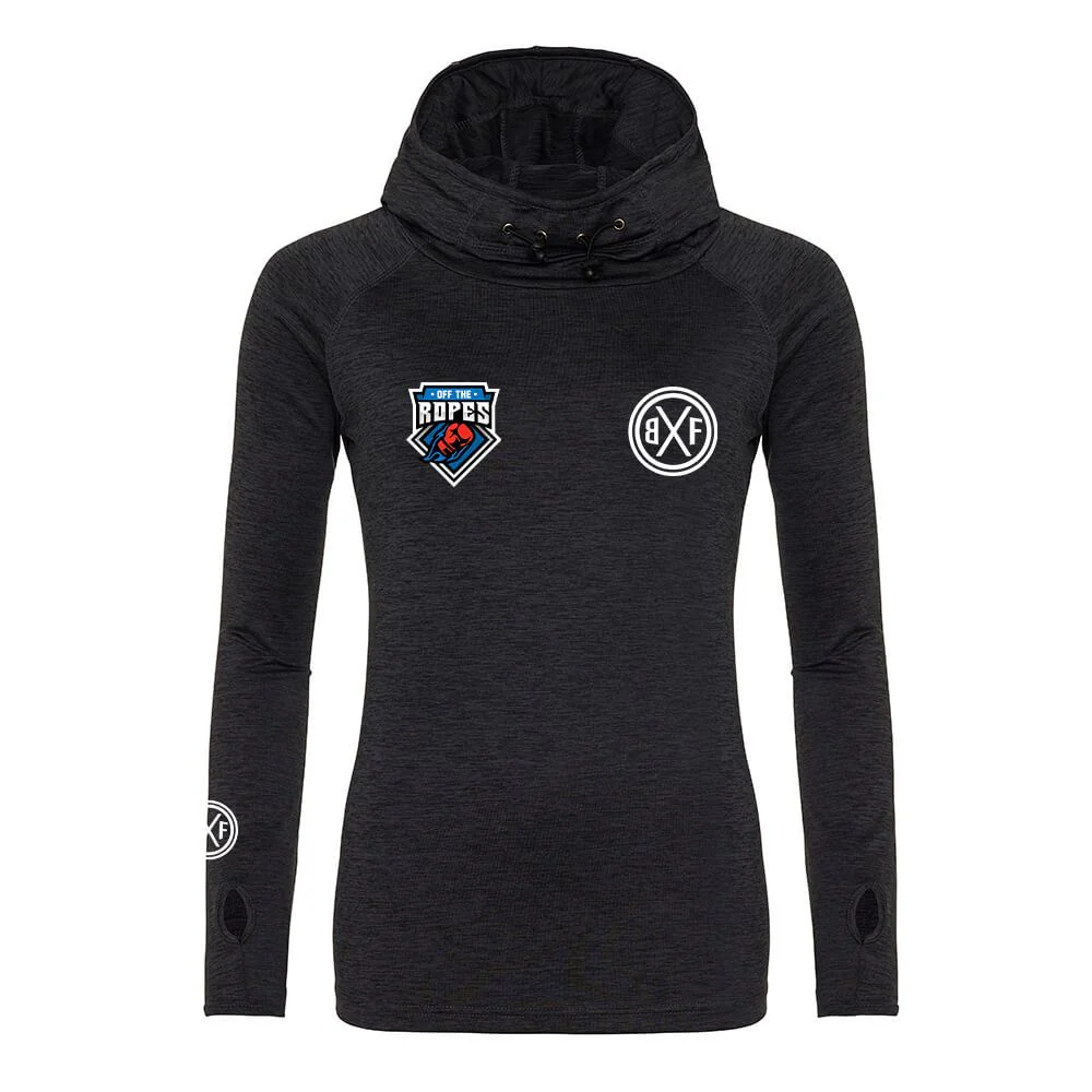 Off the Ropes Womens Cool Cowl Neck Top