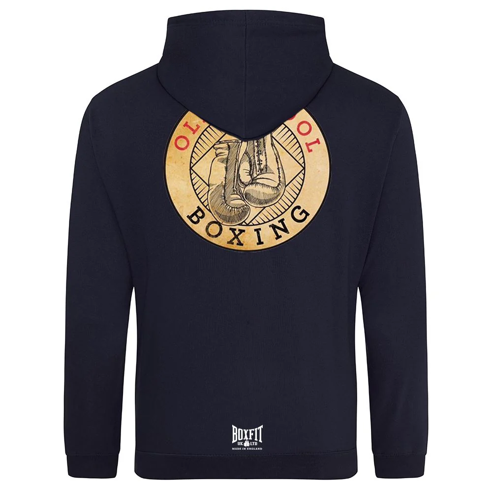 Old School Boxing Darlington Hoodie - Image 2