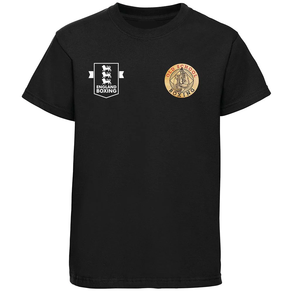 Old School Boxing Darlington Kids Cotton T-Shirt - Image 3