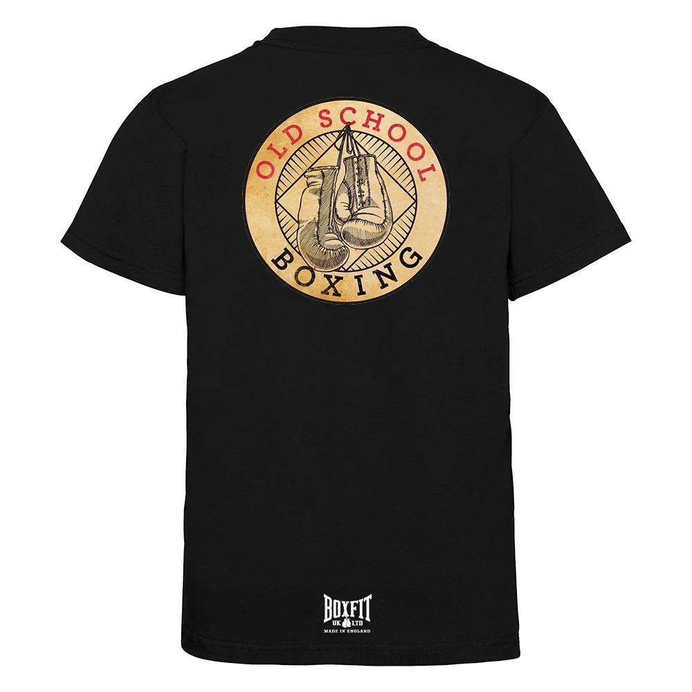 Old School Boxing Darlington Kids Cotton T-Shirt - Image 4