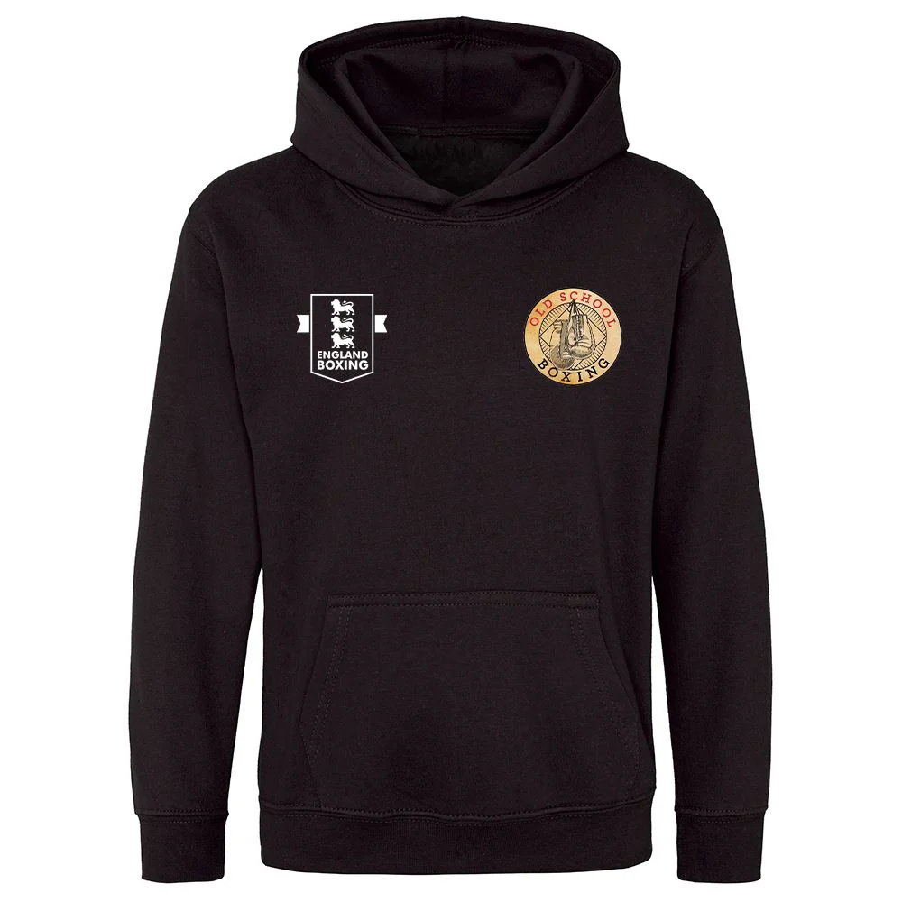 Old School Boxing Darlington Kids Hoodie - Image 3