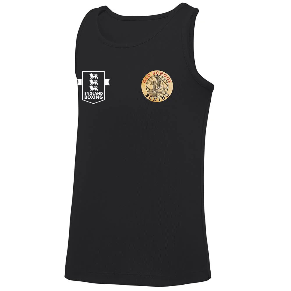 Old School Boxing Darlington Kids Vest - Image 2