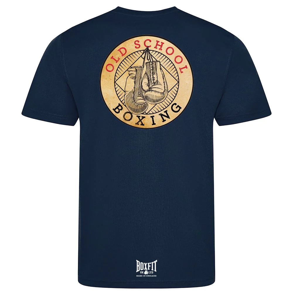 Old School Boxing Darlington Poly T-Shirt - Image 4