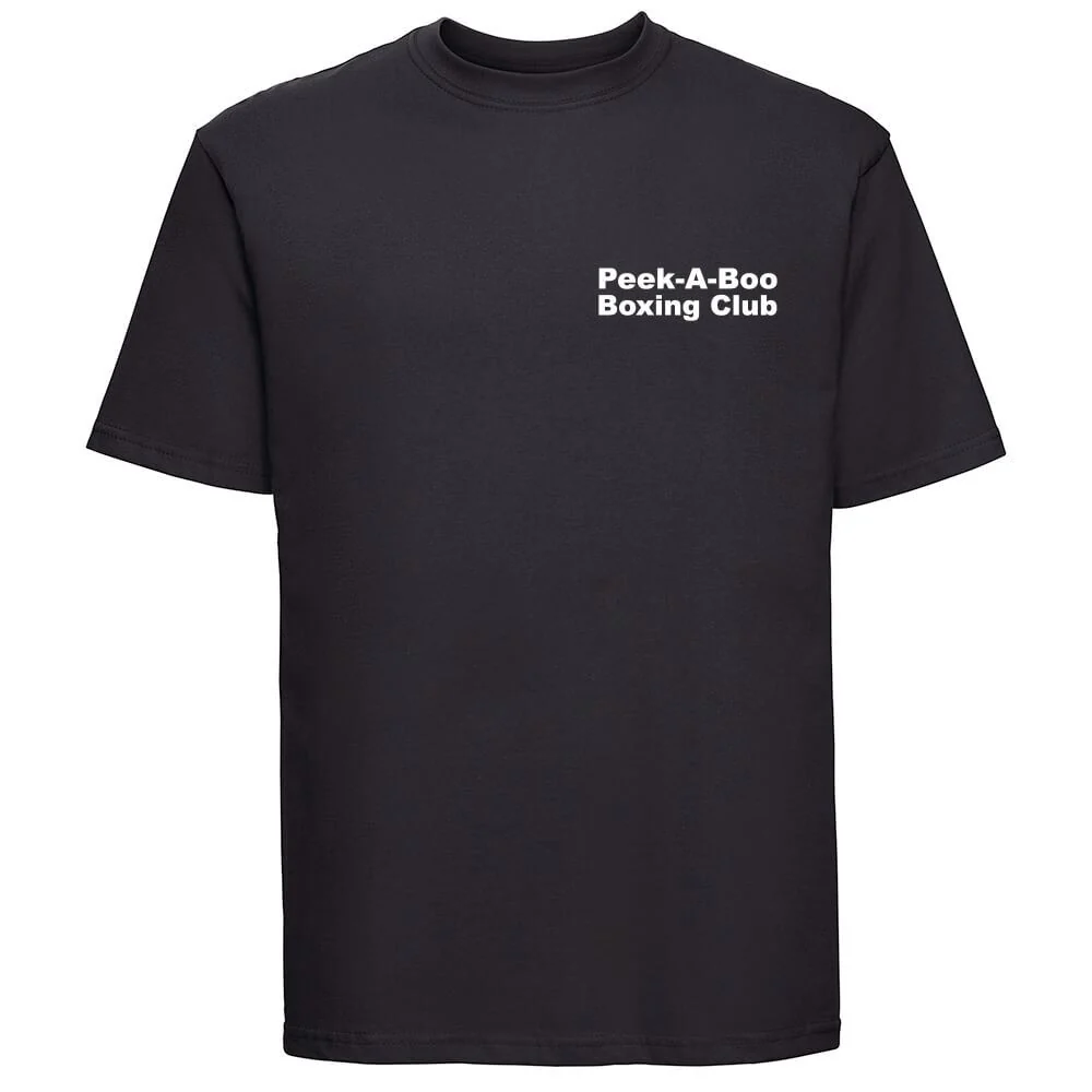 Peek-A-Boo-Boxing Club Cotton T-Shirt