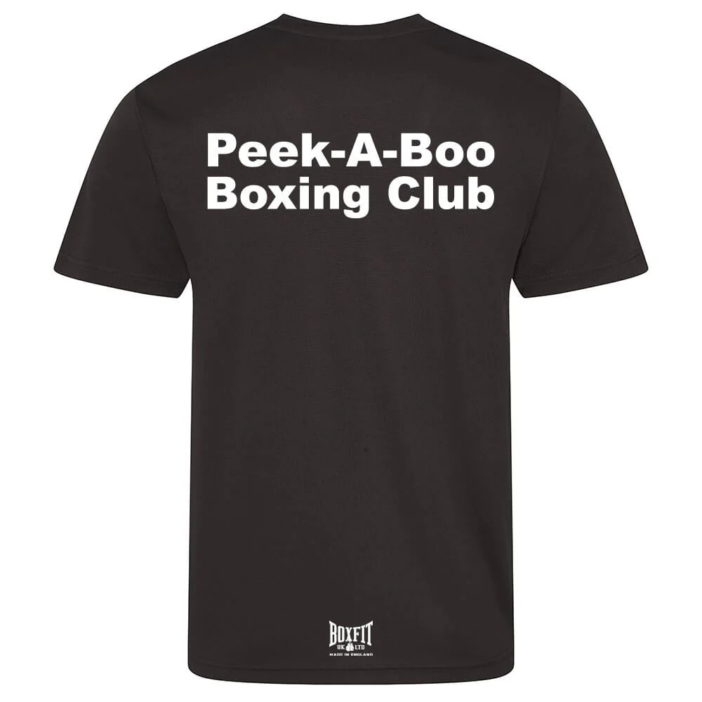 Peek-A-Boo-Boxing Club Poly T-Shirt - Image 2