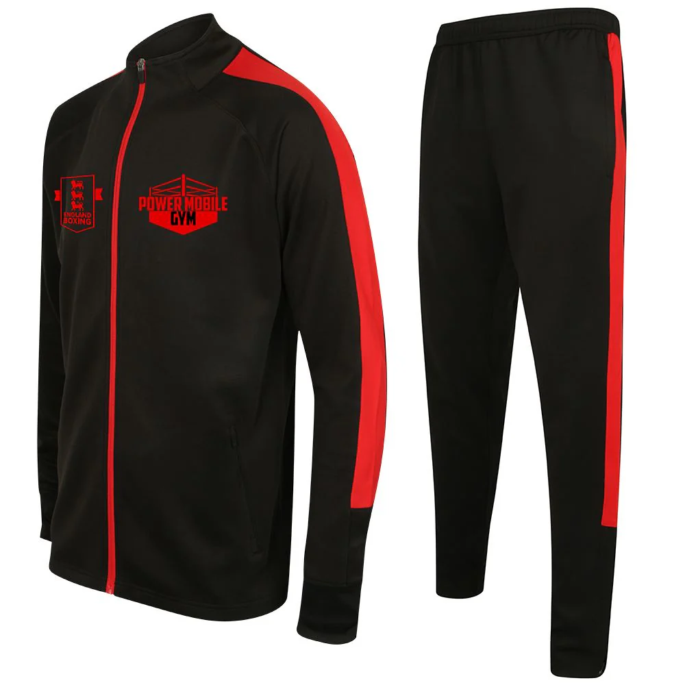 Power Mobile Gym Slim Fit Poly Tracksuit