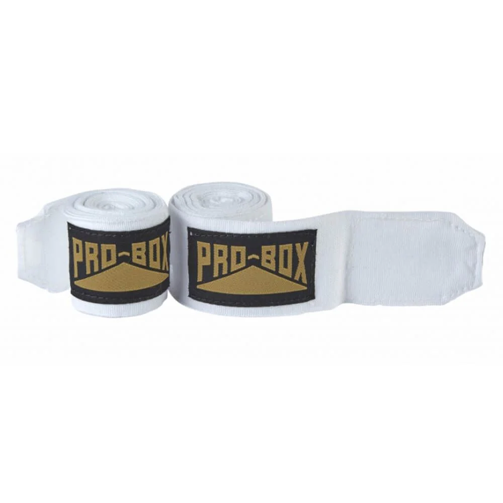 Pro Box Gold Senior Stretchable Hand Wraps - Image 2
