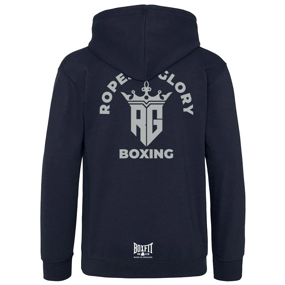 Ropes & Glory Boxing Kids Hoodie - Image 2