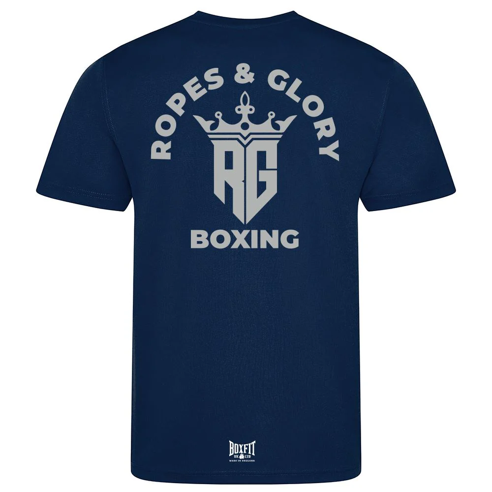 Ropes & Glory Boxing Poly T-Shirt - Image 2