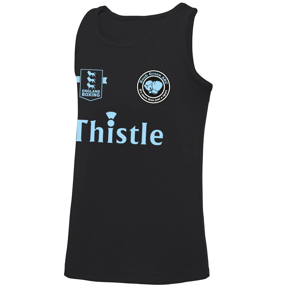 Rush Green ABC Boxing Kids Vest