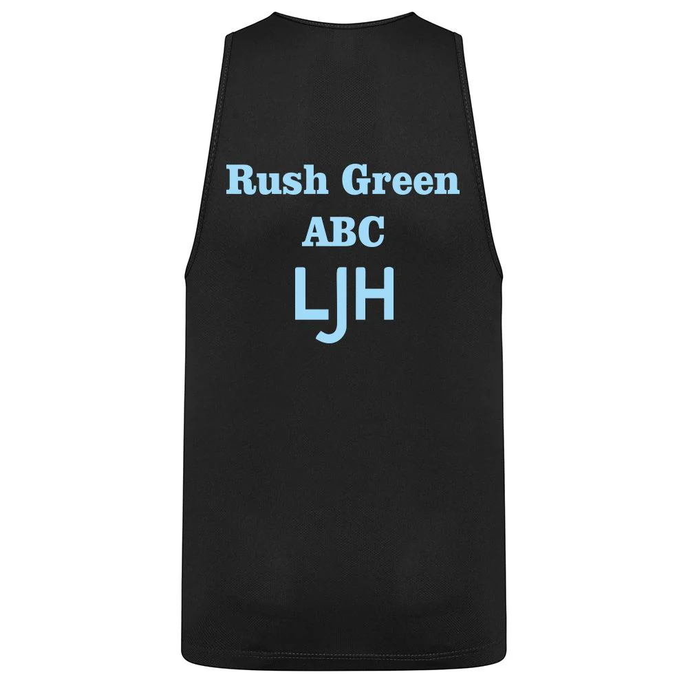 Rush Green ABC Boxing Kids Vest - Image 2