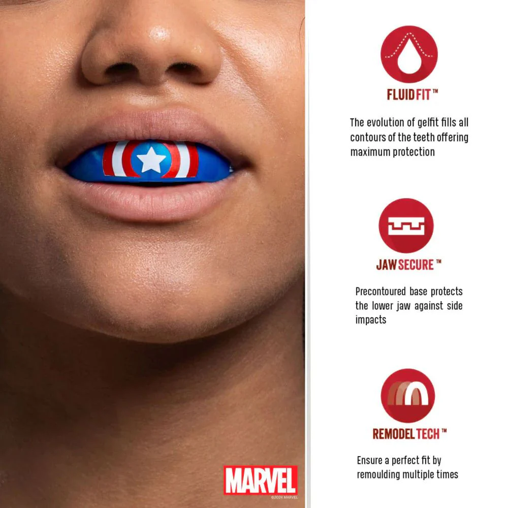 Safejawz Marvel Captain America Mouthguard - Image 3