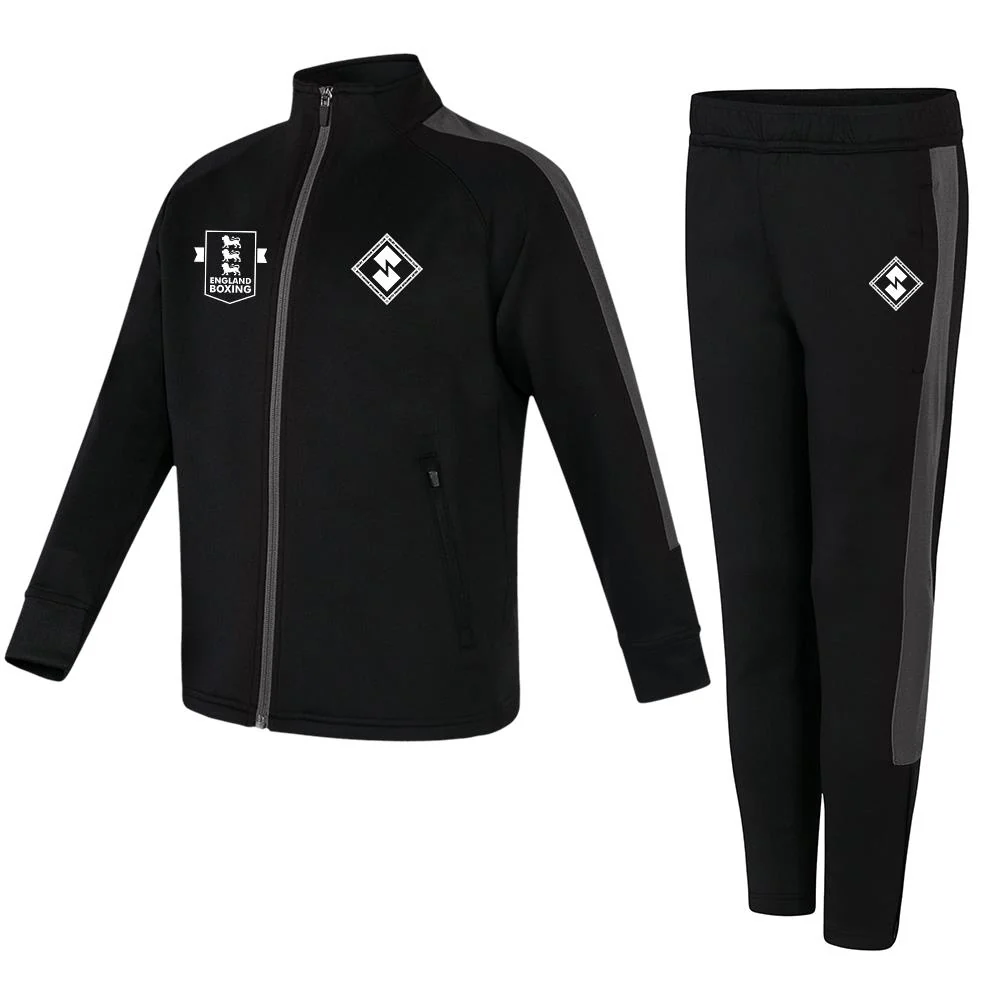 Selby Abc Kids Slim Fit Poly Tracksuit