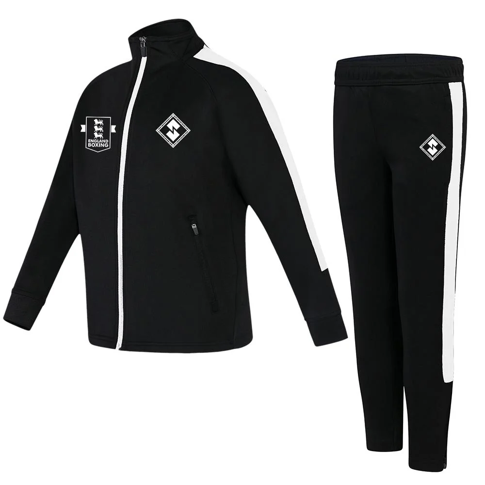 Selby Abc Kids Slim Fit Poly Tracksuit - Image 5