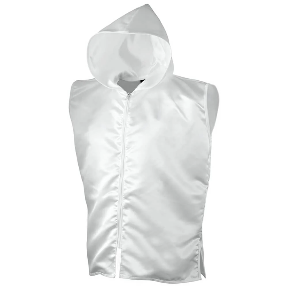 Sleeveless Satin Ring Jacket - Image 2