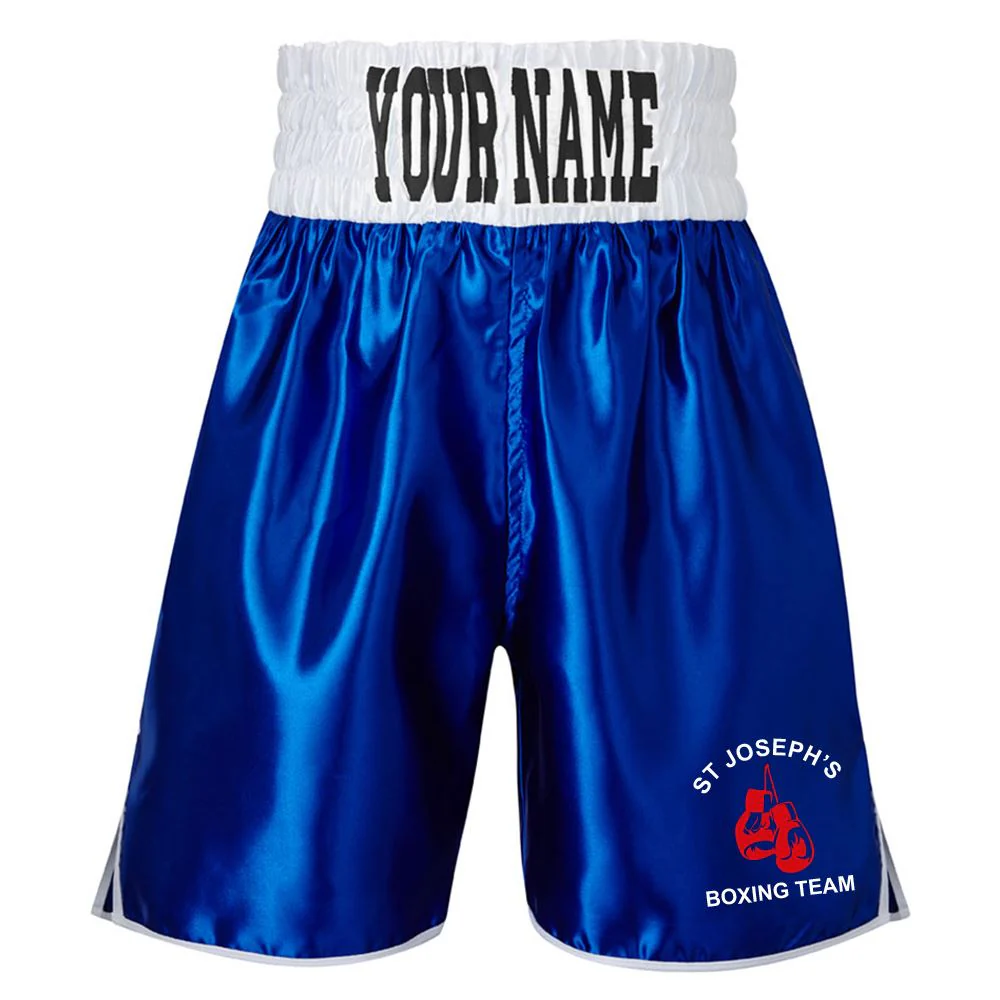 St Josephs ABC Embroidered Bout Boxing Shorts
