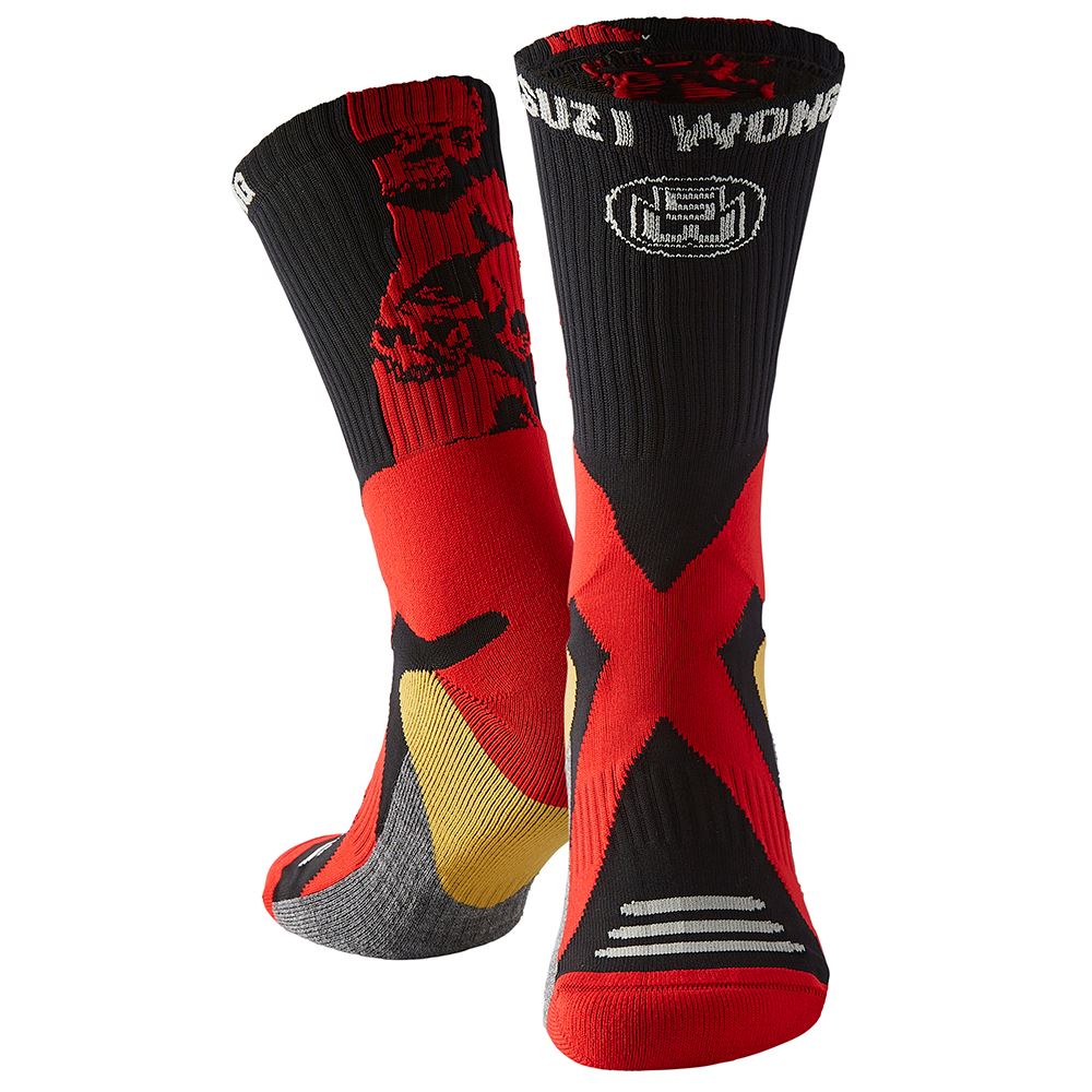 Suzi Wong Skulls X-Sole Limited Edition Boxing Socks - Image 3