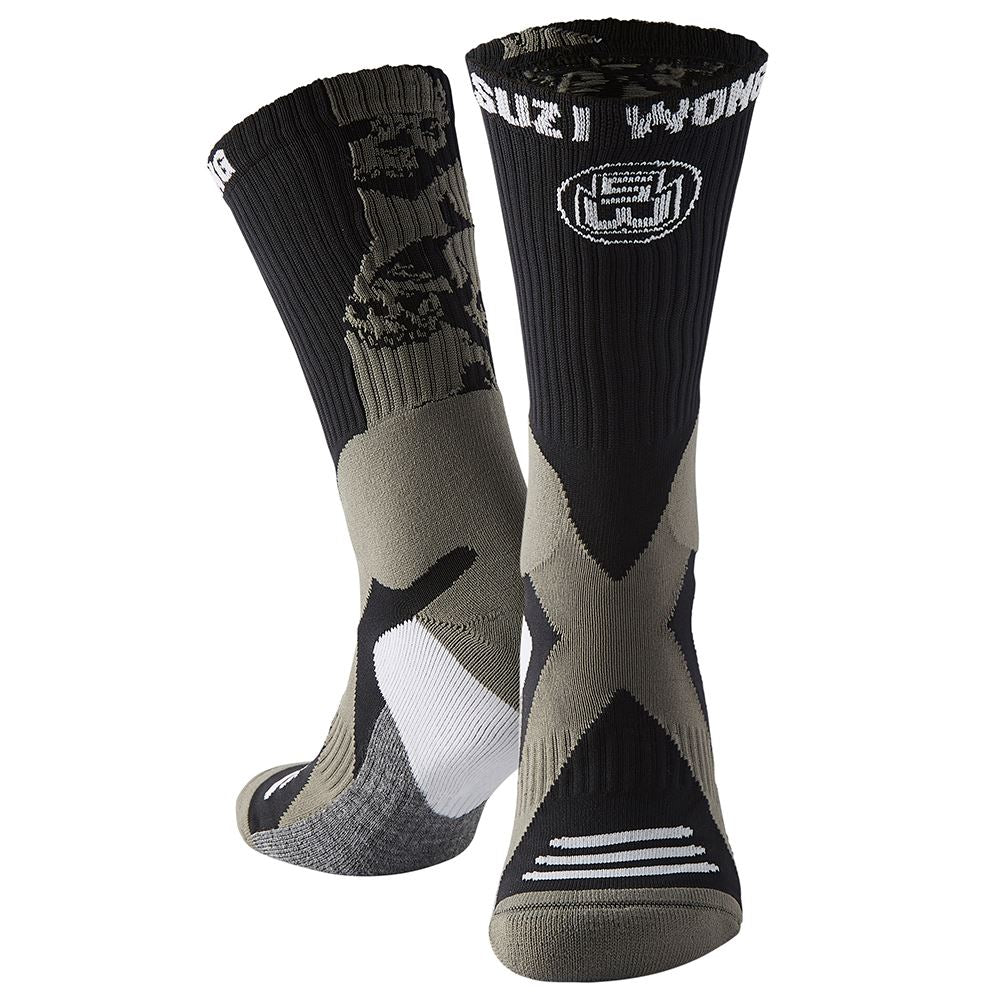 Suzi Wong Skulls X-Sole Limited Edition Boxing Socks - Image 4