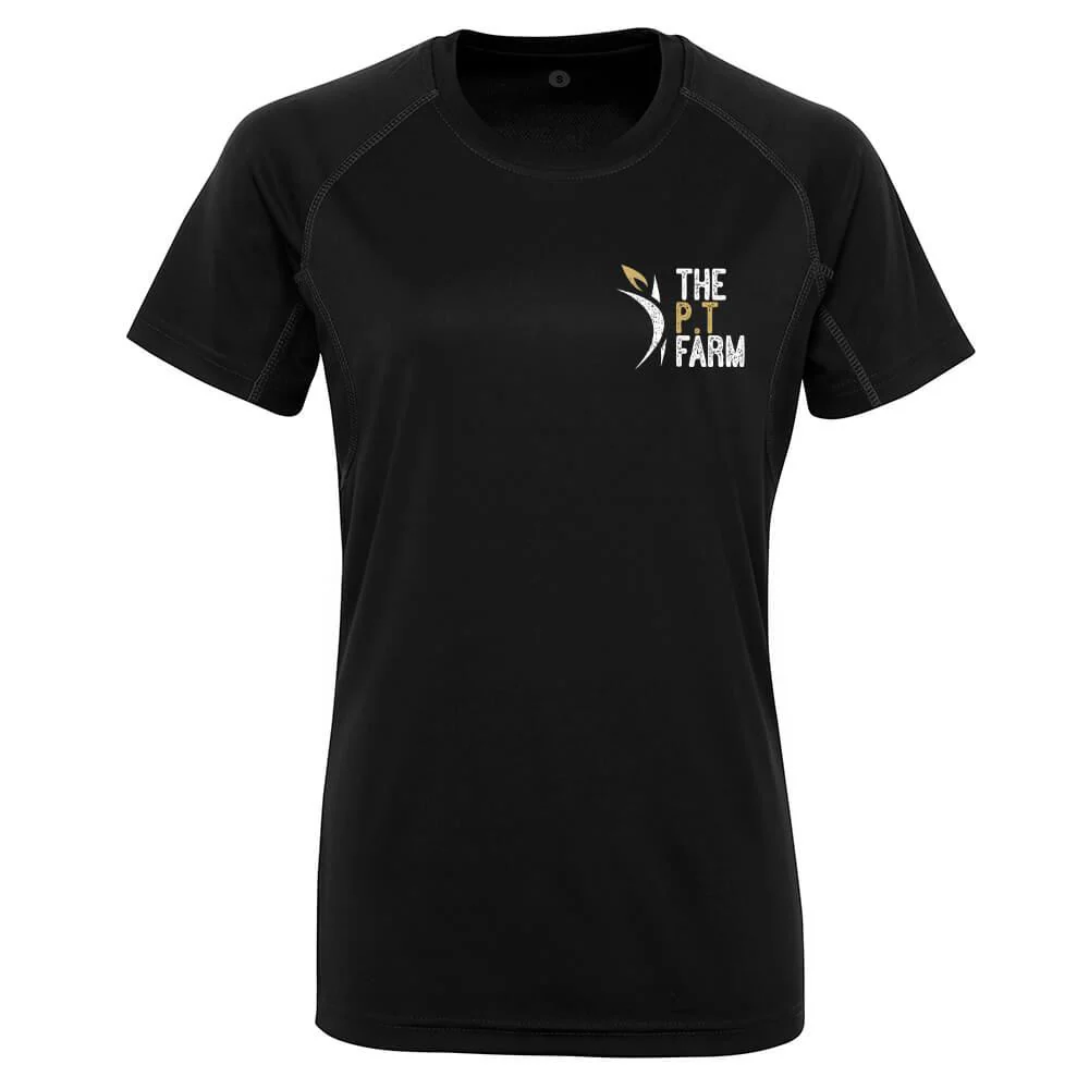 The Pt Farm Womens Panelled Tech Tee - Image 2