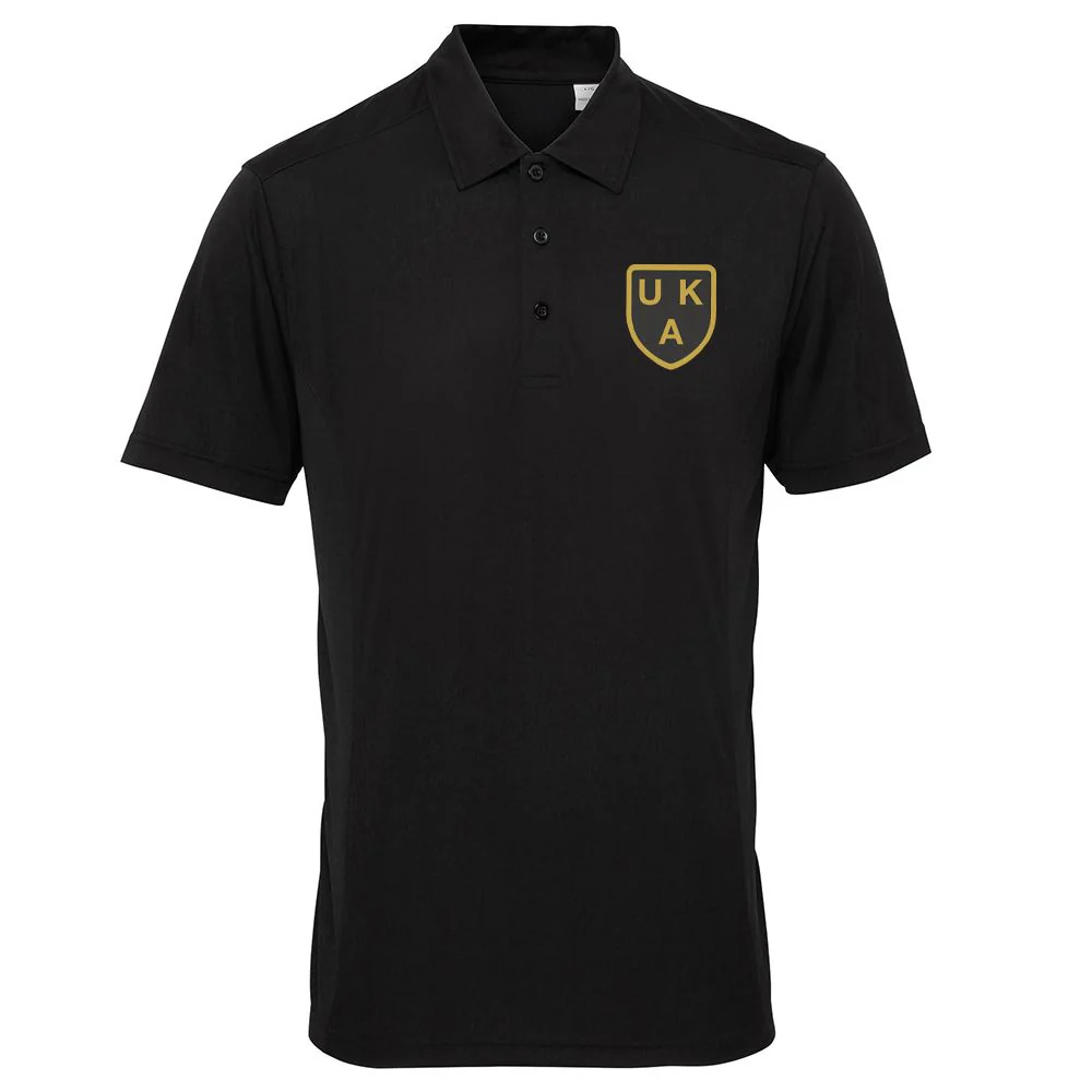 UKA Karate Embroidered Dri Fit Polo Shirt