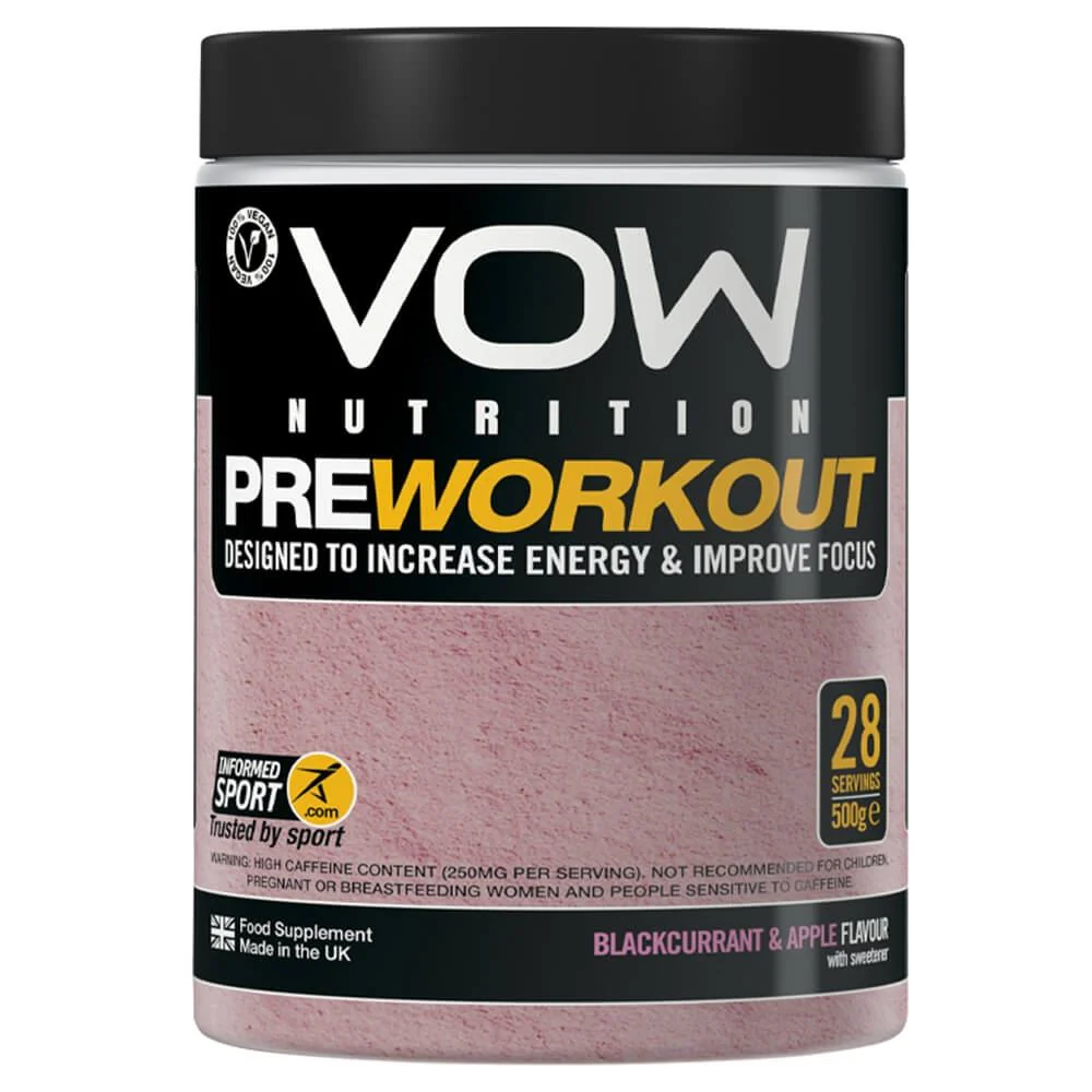 Vow Nutrition Pre Workout - Image 2