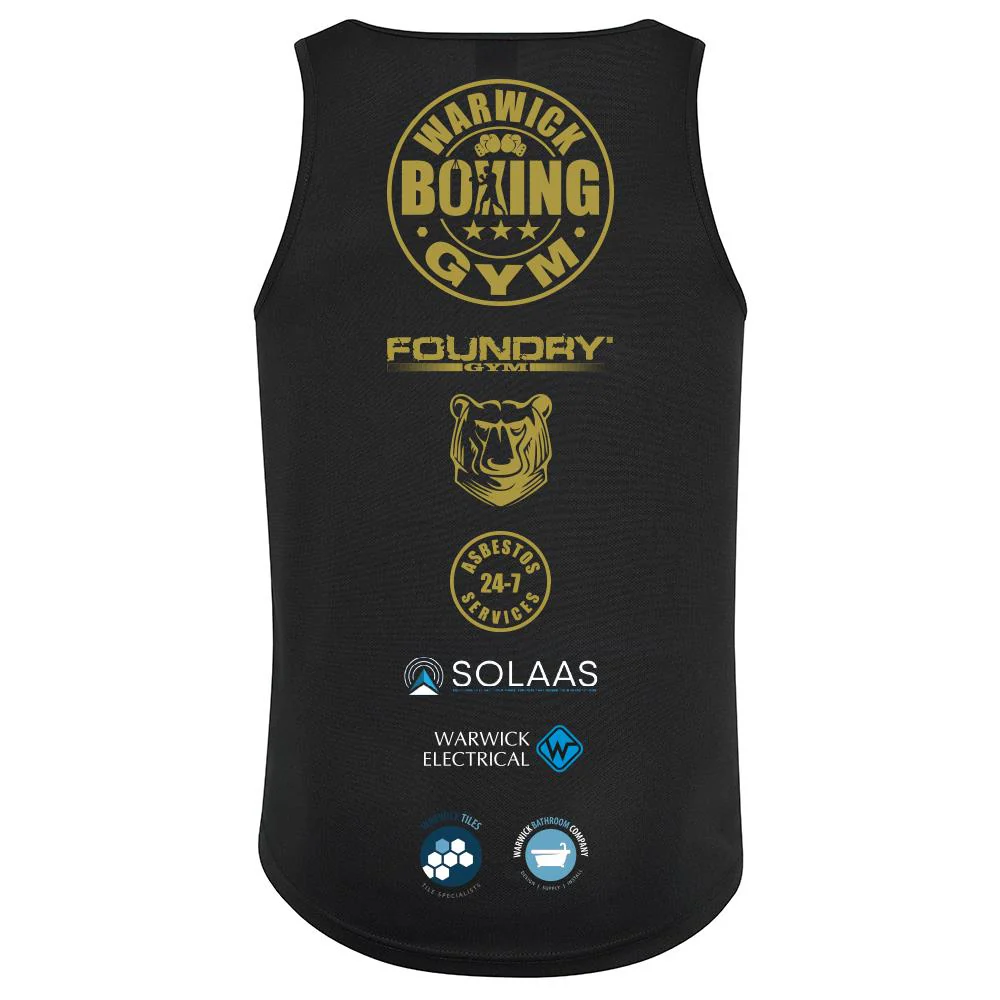 Warwick Boxing Gym Vest - Image 2